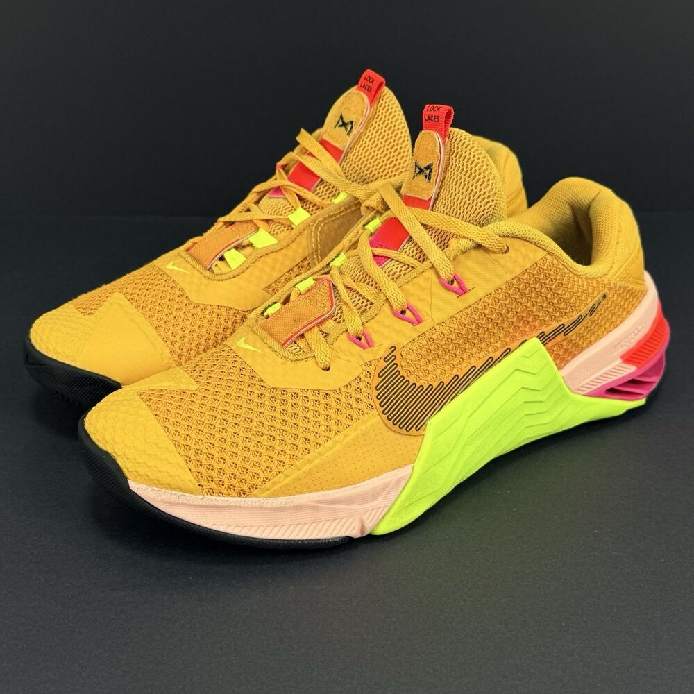 Nike Metcon 7 X Rawdacious Men’s Size 8 Training Shoes DA8110-721 Bright Multi
